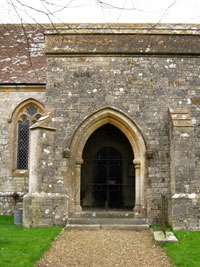 The church porch