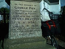  George Fox 1624-1691 Grave