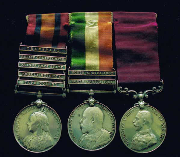 Henry George McNall 1914 Medals